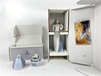 (2) Lladro Figurines Anticipation & Spring Egg