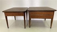 Two MCM American of Martinsville end tables