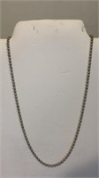 16in ball chain claw clasp necklace