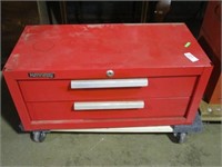 KENNEDY 2-DR TOOLBOX WITH CONTENTS