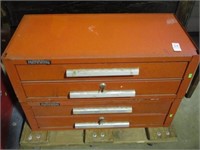 KENNEDY 2-PC  4-DR TOOLBOX WITH CONTENTS