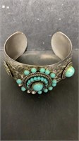 Turquoise Cuff Bracelet**