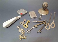 GLF Zippo & Antique Keys
