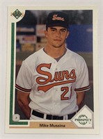 Rookie Card: 1990 Upper Deck Mike Mussina #65