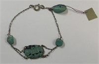 Victorian Turquoise Stone Bracelet