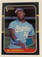 Rookie Card: 1986 Donruss Bo Jackson Card #35