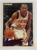 Rookie Card: 1995 Fleer Grant Hill Card #280