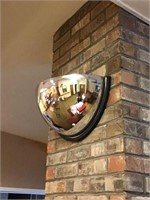 2 Security Mirror half moon style  2x bid