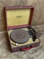 Decca Suitcase Record Player Model OF 79