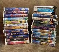 Large Selection of Vintage Disney and more VHS