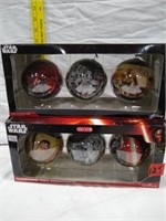 NIB-Star Wars Ornaments,Hallmark 2 boxes