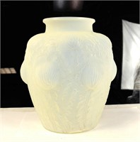 R. Lalique Art Glass Vase