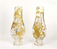 Pr Japanese Style Baccarat Vases