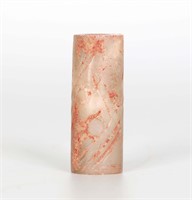 Archaic Chinese Carved Jade Tube