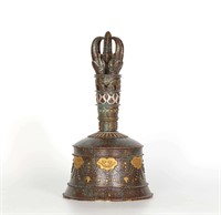 Chinese Brown Glazed Ritual Bell