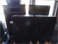 4 Large Speakers - 2 (20") 2 (26")