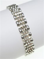 Sterling silver 7.25" Milor Italy bracelet