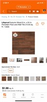 6”x24” wood looking tile