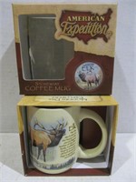 American Expedition Stoneware Elk mug