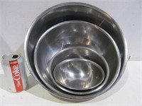 Stainless Steel nesting bowl set