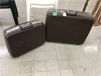 pair samonsite suitcases