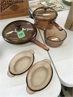 brown cooking pots, bakeware