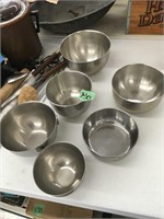 metal bowls