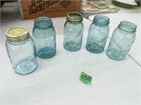 blue ball/atlas canning jars