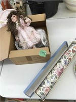 collectable doll, scented drawer linning paper