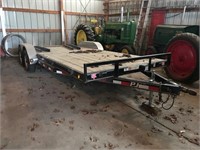 18' Bumper Pull Tandem Axle Trailer