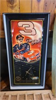 Dale Earnhardt Sr NASCAR clock