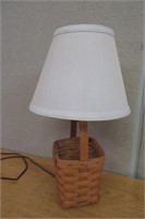 Longaberger Basket Made into Lamp VGC