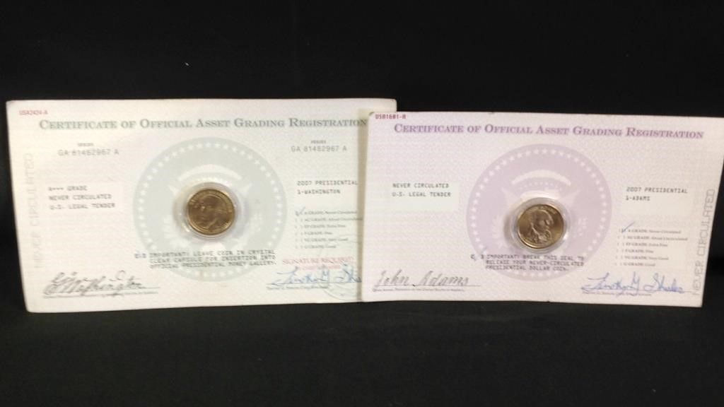 Coin, Stamps, Jewelry, Gold & Silver Auction