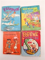 (4) Vintage Big Little Books : Flipper Killer