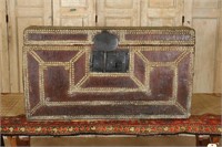 Antique Studded Leather Chest