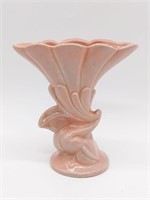 Vintage Gonder Pink Vase E-372 - 6"