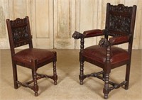 Belgian His and Hers Northwinds Hall Chairs