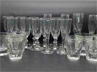Shotglasses and Shotglass Sized Stemware