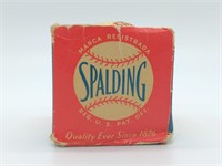 Vintage Spalding Baseball and Package