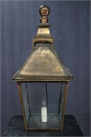 A Late 19th To Turn of Century Copper Lantern