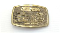 Coleman Limited Edition Japan Belt Buckle 1983