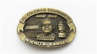 Coleman Belt Buckle 1980's Limited Edition