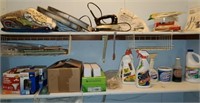 Laundry room contents (includes iron board)