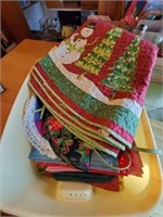 Handcrafted tree skirts
