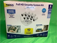 Voss Full Hd security Kit 8 channel + 8 cameras