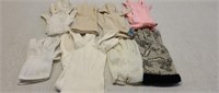 8 sets of vintage womens gloves