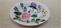 Beautiful Floral Handpainted Oval Bowl