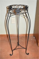 Wrought Iron Fern Plant Stand