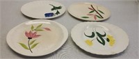 Lot of 4 hand painted playes