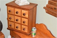 9 Drawer Apothecary Cabinet